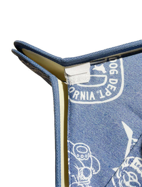 デニムロゴペットシートケース ブランドのドッグデプト/DOG DEPT