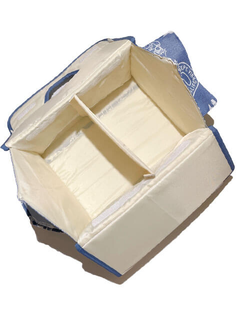 デニムロゴペットシートケース ブランドのドッグデプト/DOG DEPT