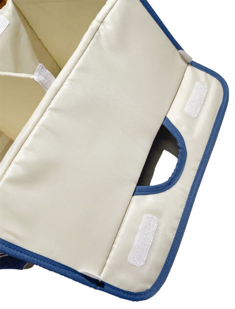 デニムロゴペットシートケース ブランドのドッグデプト/DOG DEPT