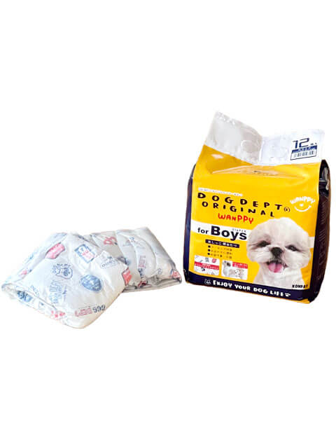  WAN PPY  マナーオムツ -男の子用-  ブランドのドッグデプト/DOG DEPT
