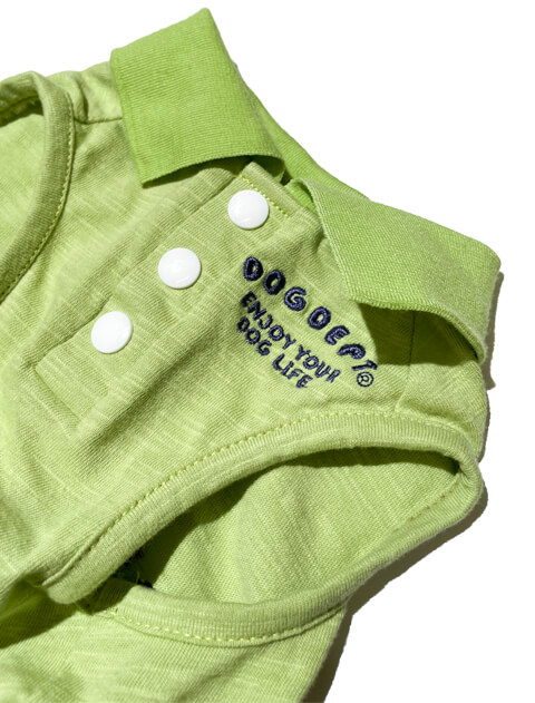 キャンプスラブ天竺ポロ犬服ブランドのドッグデプト/DOG DEPT