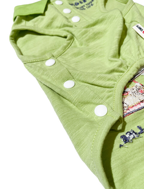 キャンプスラブ天竺ポロ犬服ブランドのドッグデプト/DOG DEPT