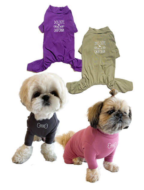 《期間限定アウトレット》【DOG WEAR】バンブーファブリック　ロンパース