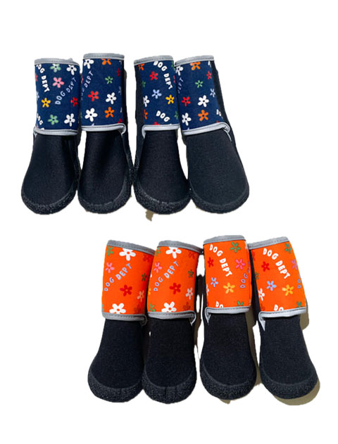 《期間限定アウトレット》【DOG GOODS】フラワードッグシューズ