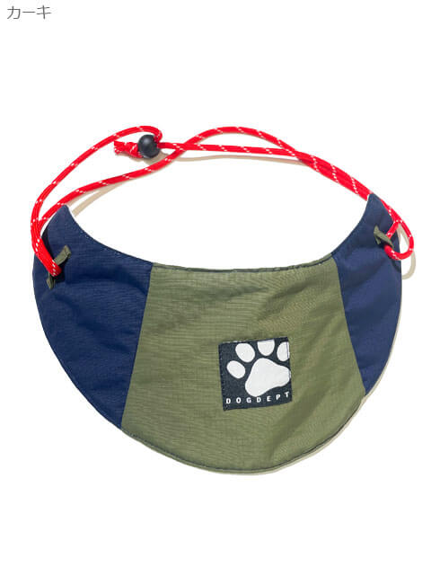 配色クールネック ブランドのドッグデプト/DOG DEPT