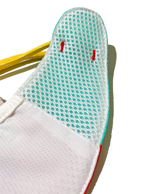 配色クールネック ブランドのドッグデプト/DOG DEPT