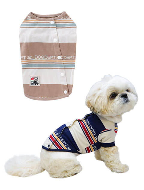 ジャガードロゴボーダーペアルック 犬服 ドッグウェアブランド通販 Dog Dept ドッグデプト 公式