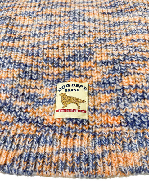 ミックスニットノースリーブ 犬服ブランドのドッグデプト/DOG DEPT