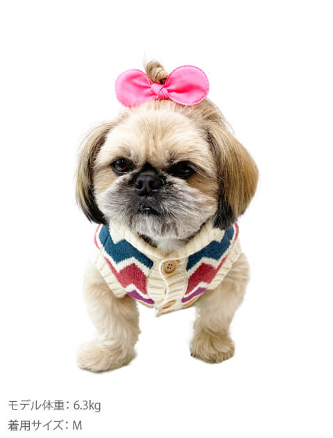 カラフルノルディックニット 犬服ブランドのドッグデプト/DOG DEPT