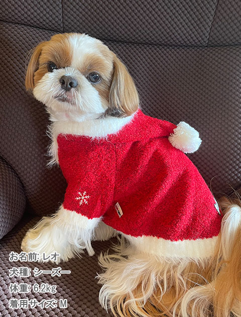 happy holiday ニット 犬服ブランドのドッグデプト/DOG DEPT