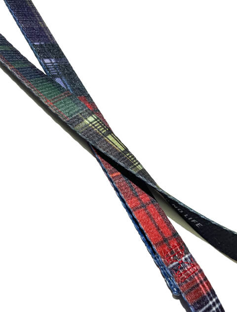 チェックPTリード＆カラーセット ブランドのドッグデプト/DOG DEPT