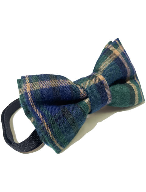 DOG GOODS】タータン蝶ネクタイ