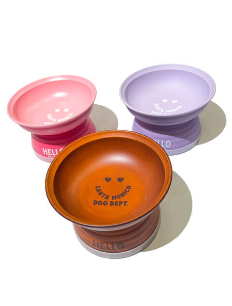 脚付きフードボウル ブランドのドッグデプト/DOG DEPT