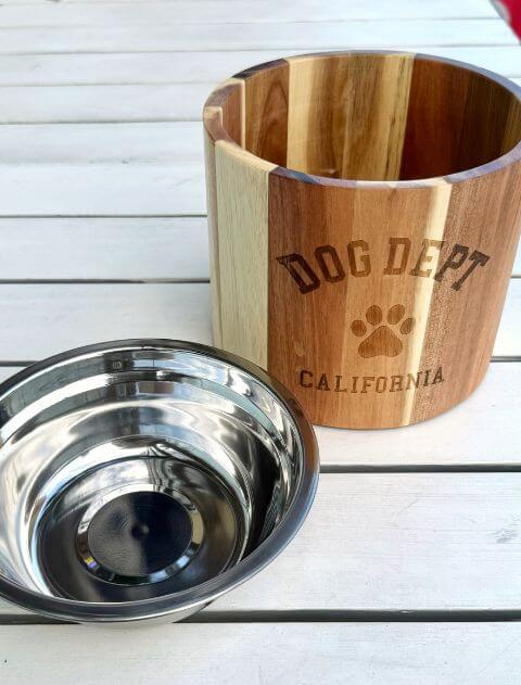 WOODフードボウル ブランドのドッグデプト/DOG DEPT