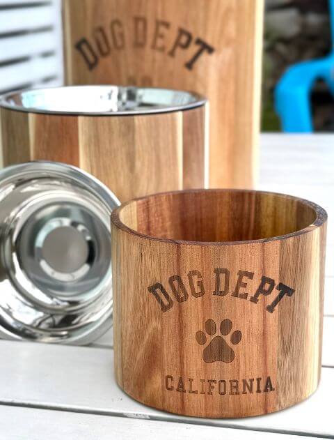 WOODフードボウル ブランドのドッグデプト/DOG DEPT