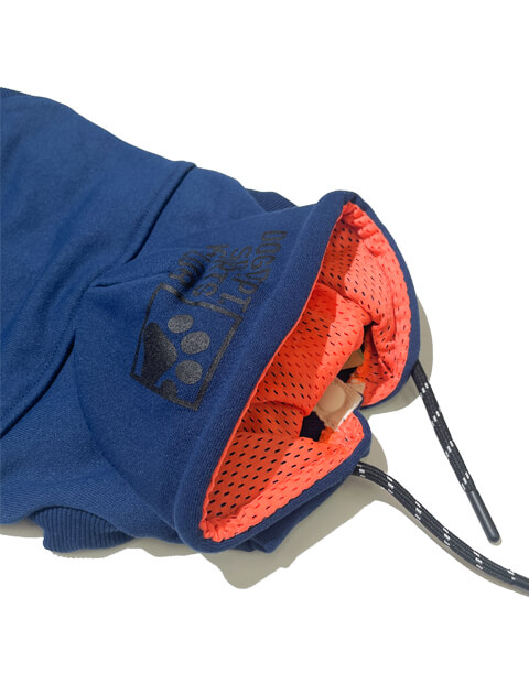 DRY MIX　ノースリーブパーカー犬服ブランドのドッグデプト/DOG DEPT