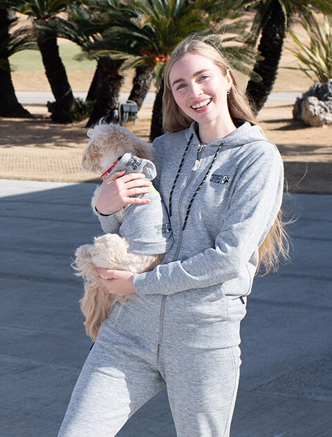 DRY MIX　ノースリーブパーカー犬服ブランドのドッグデプト/DOG DEPT