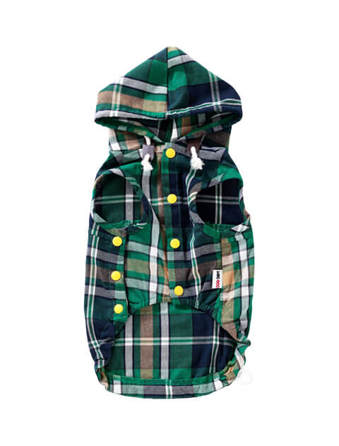 チェックフーディー＆ワンピ犬服ブランドのドッグデプト/DOG DEPT