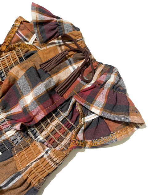 チェックフーディー＆ワンピ犬服ブランドのドッグデプト/DOG DEPT