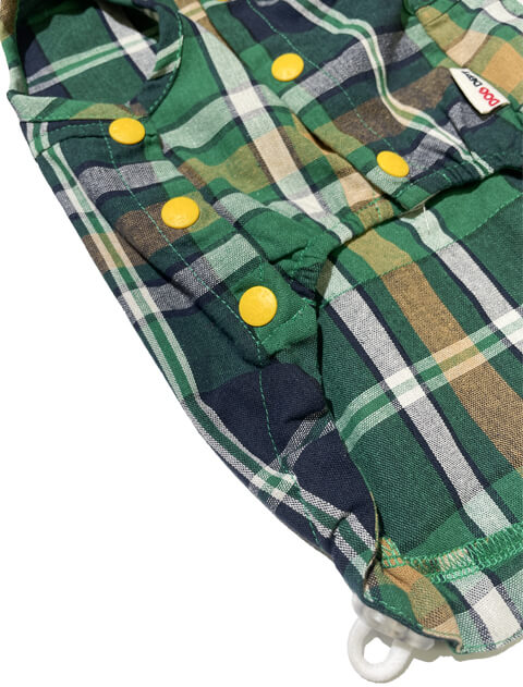 チェックフーディー＆ワンピ犬服ブランドのドッグデプト/DOG DEPT