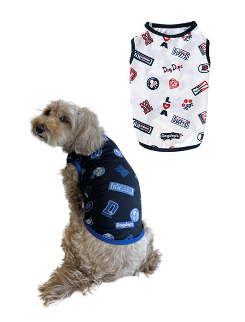 《期間限定アウトレット》【DOG WEAR】ヴィンテージロゴラッシュノースリーブ