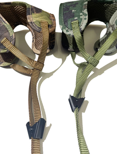 カモフラソフトハーネス＆リードセット ブランドのドッグデプト/DOG DEPT