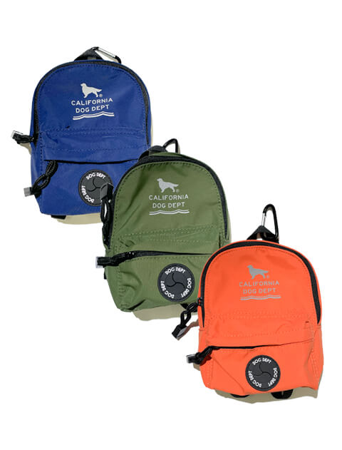 DOG GOODS】リュック型マナーポーチ