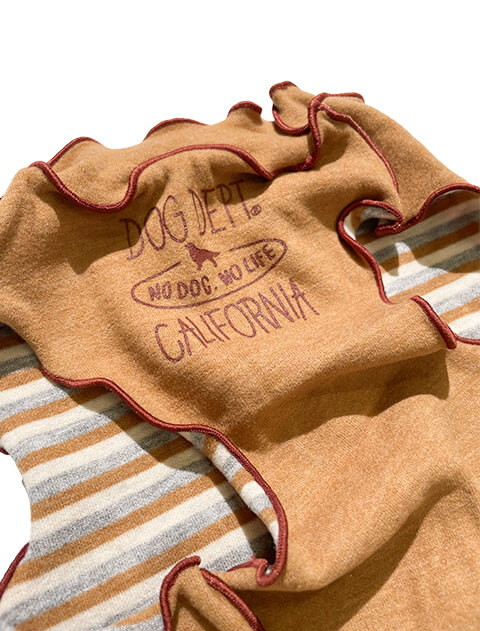 Dwarm ノースリーブ犬服ブランドのドッグデプト/DOG DEPT