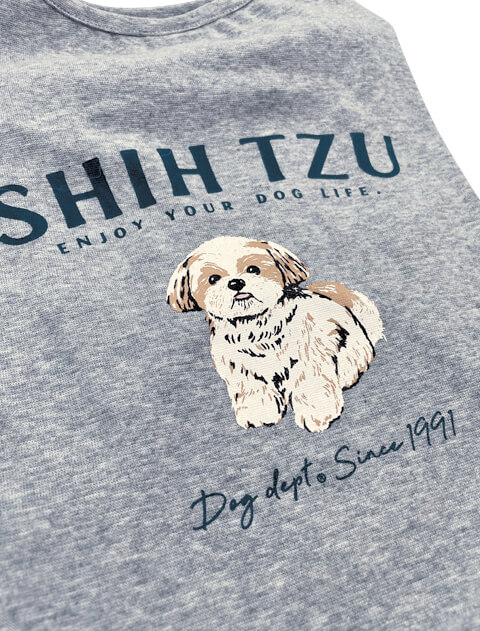 franche lippée フランシュリッペ 犬柄 ジャケット シーズー M franche