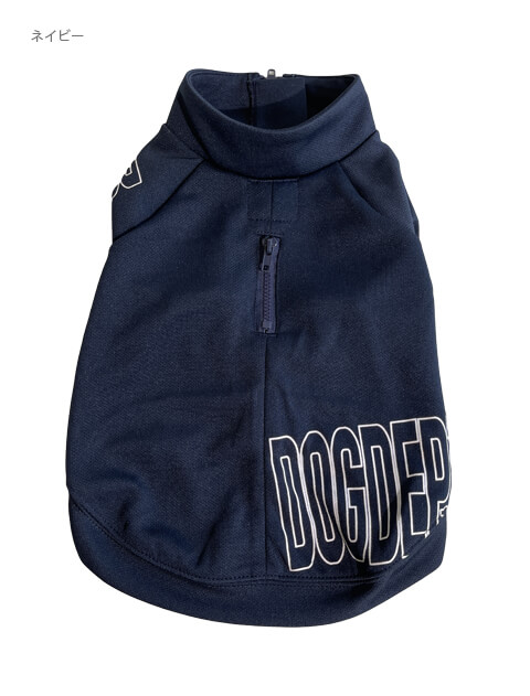 スポーツロゴスタンドジップ犬服ブランドのドッグデプト/DOG DEPT