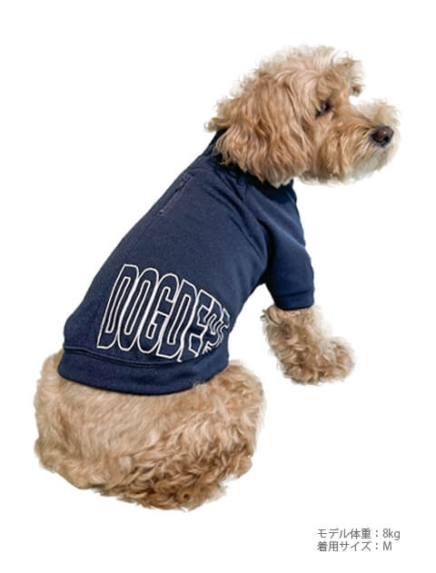 スポーツロゴスタンドジップ犬服ブランドのドッグデプト/DOG DEPT