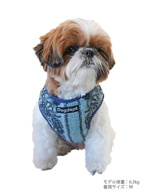 バンダナボアフリースベスト  犬服ブランドのドッグデプト/DOG DEPT