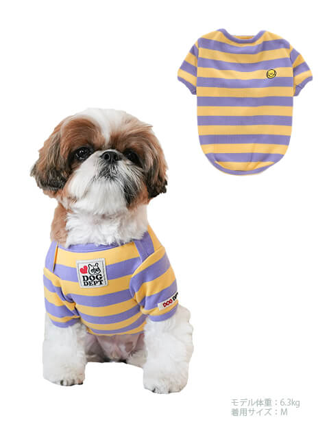 ボーダーTシャツ 犬服ブランドのドッグデプト/DOG DEPT
