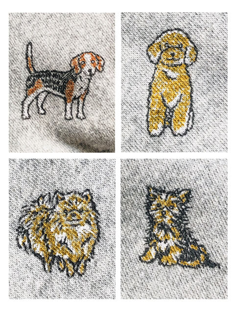 犬種総柄ボタンパーカー犬服ブランドのドッグデプト/DOG DEPT