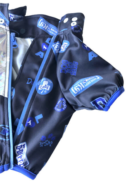 ヴィンテージロゴ　レインコート犬服ブランドのドッグデプト/DOG DEPT