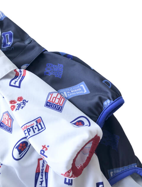 ヴィンテージロゴ　レインコート犬服ブランドのドッグデプト/DOG DEPT