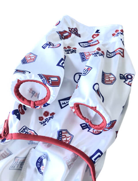 ヴィンテージロゴ　レインコート犬服ブランドのドッグデプト/DOG DEPT