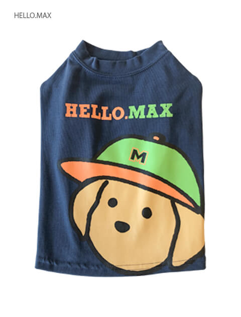デプタとマックス　Tシャツ 犬服ブランドのドッグデプト/DOG DEPT