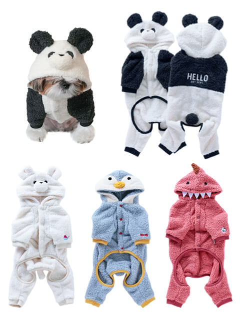 《期間限定アウトレット》【DOG WEAR】着ぐるみロンパース