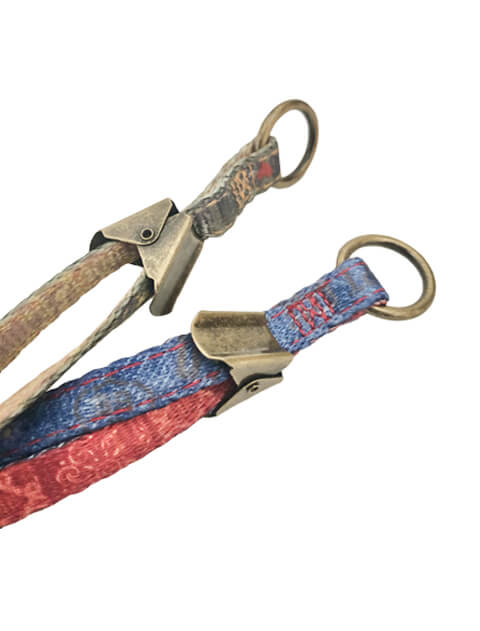 デニム風リード＆ソフトハーネス ブランドのドッグデプト/DOG DEPT