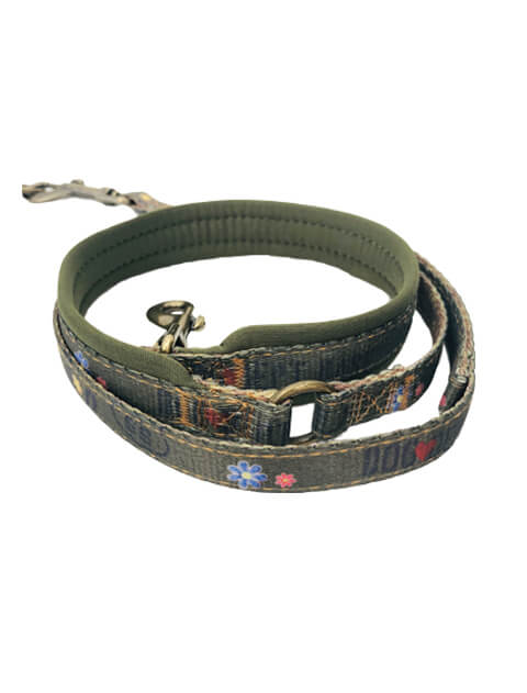 デニム風リード＆ソフトハーネス ブランドのドッグデプト/DOG DEPT