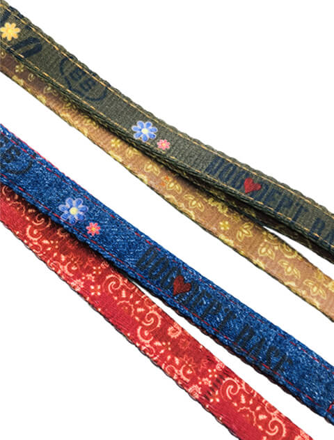 デニム風リード＆ソフトハーネス ブランドのドッグデプト/DOG DEPT