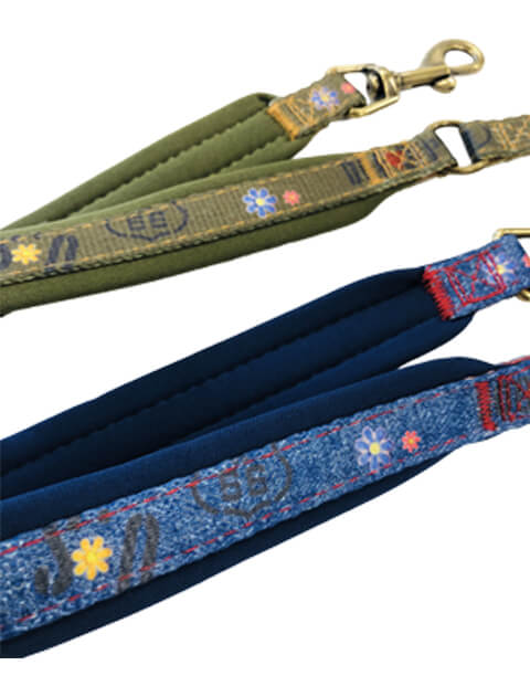 デニム風リード＆ソフトハーネス ブランドのドッグデプト/DOG DEPT