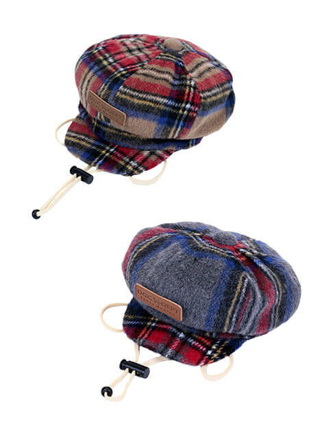 チェックキャスケット ブランドのドッグデプト/DOG DEPT