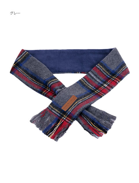 チェックマフラー ブランドのドッグデプト/DOG DEPT