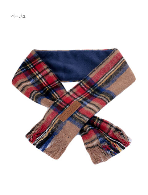 チェックマフラー ブランドのドッグデプト/DOG DEPT