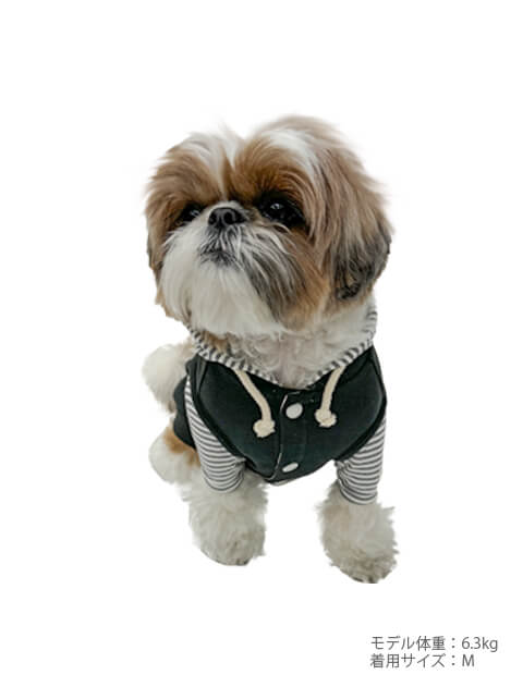 超軽量ダンボールニットレイヤーパーカー犬服ブランドのドッグデプト/DOG DEPT