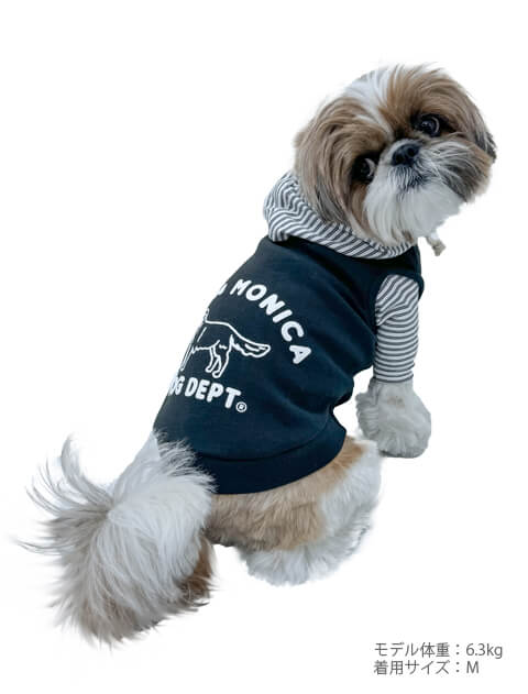 超軽量ダンボールニットレイヤーパーカー犬服ブランドのドッグデプト/DOG DEPT