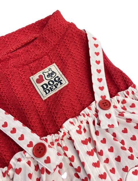 ハートペア 犬服ブランドのドッグデプト/DOG DEPT