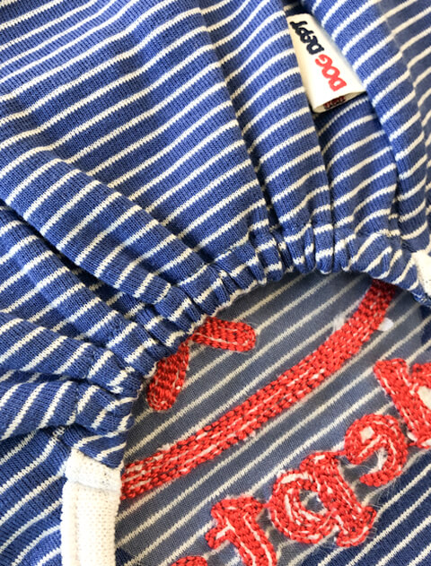 ミジンボーダーノースリーブ 犬服ブランドのドッグデプト/DOG DEPT